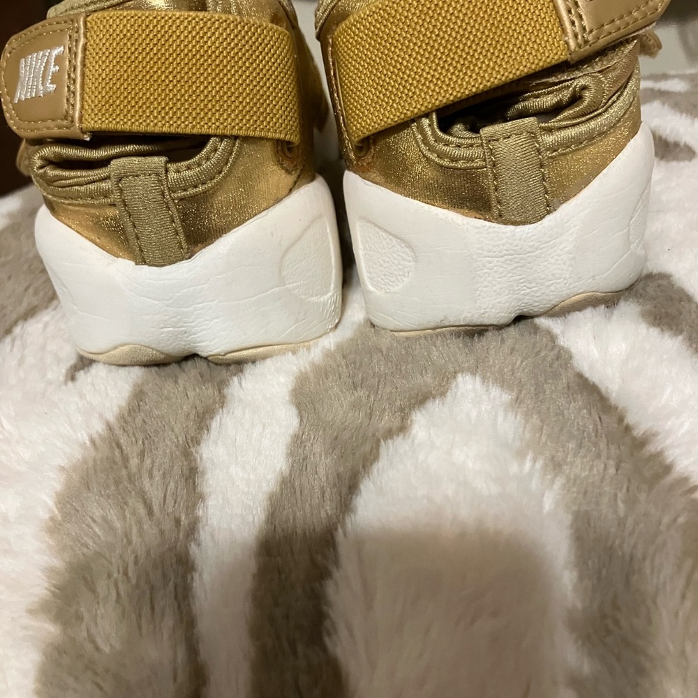 Nike Gold Metallic Slip-On Athletic Shoes - Picture 5 of 7